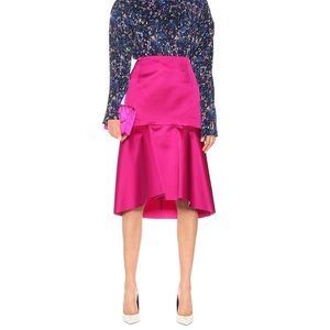 Balenciaga Silk Satin Pink Godet Skirt 💕